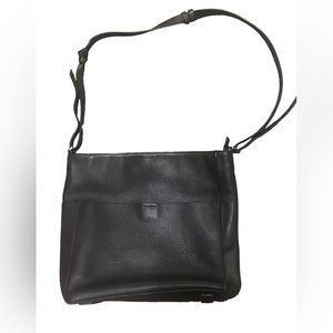 All Saints Mast Pebbled Leather Tote Bag